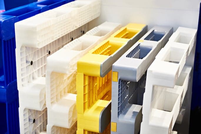 Pallets made of HDPE