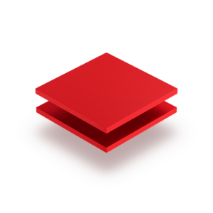 Red PVC foam sheet