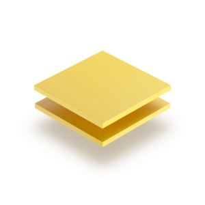 Yellow PVC foam sheet