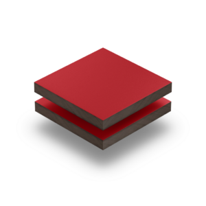 HPL texture sheet 6 mm traffic red
