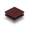 HPL texture sheet 6 mm wine red