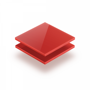 Opal red acrylic sheet 3 mm