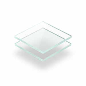 Tinted acrylic sheet glass look 3 mm