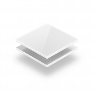 White opal extruded XT acrylic sheet