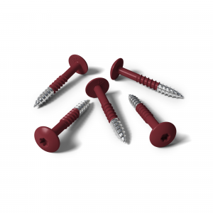 HPL screws RAL 3005 Wine red