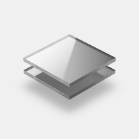 Range of acrylic mirror sheets