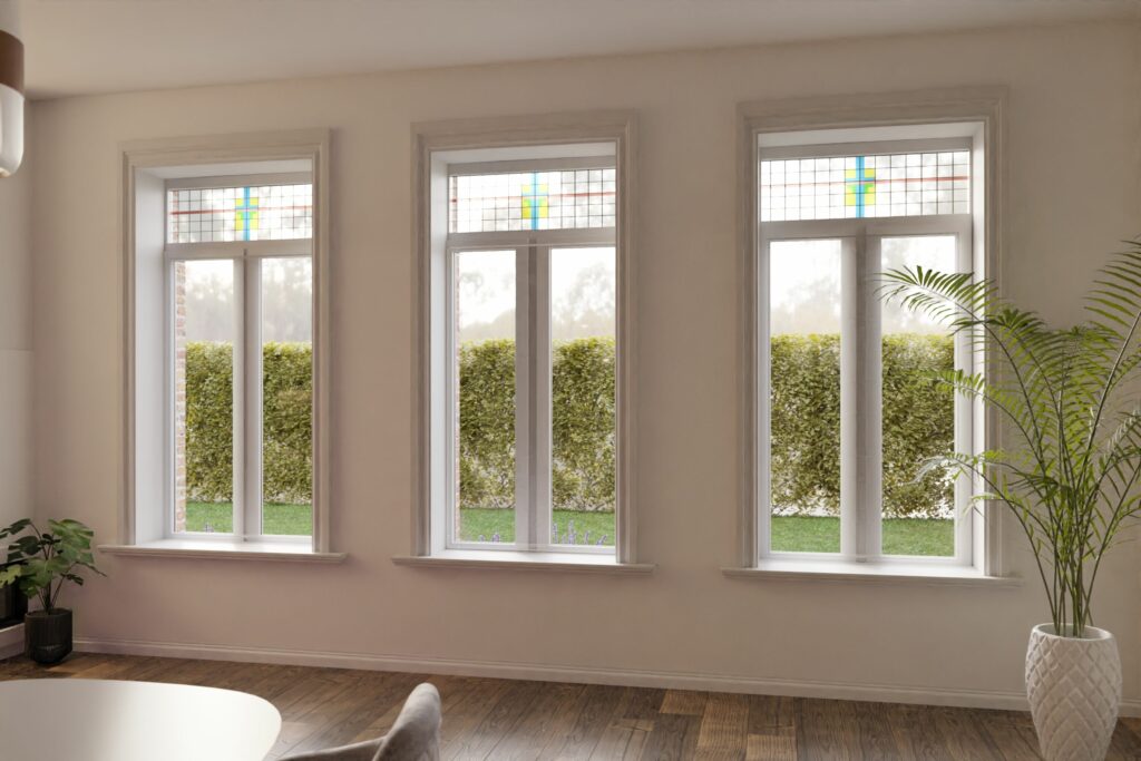 Secondary glazing fixed installation