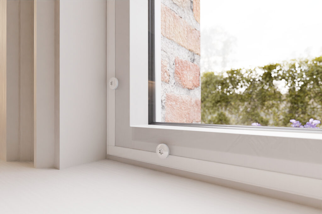 Secondary glazing fixed installation