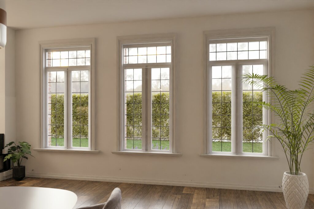 Secondary glazing fixed installation for stained glass windows