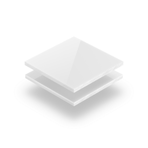 White acrylic sheets
