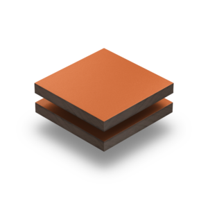 HPL sheet signal orange RAL 2010