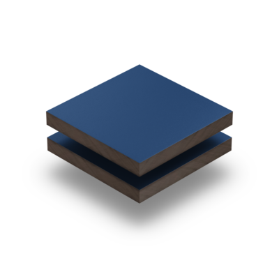 HPL texture sheet 6 mm gentian blue RAL 5010