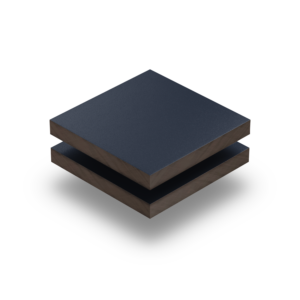 HPL texture sheet 6 mm steel blue RAL 5011