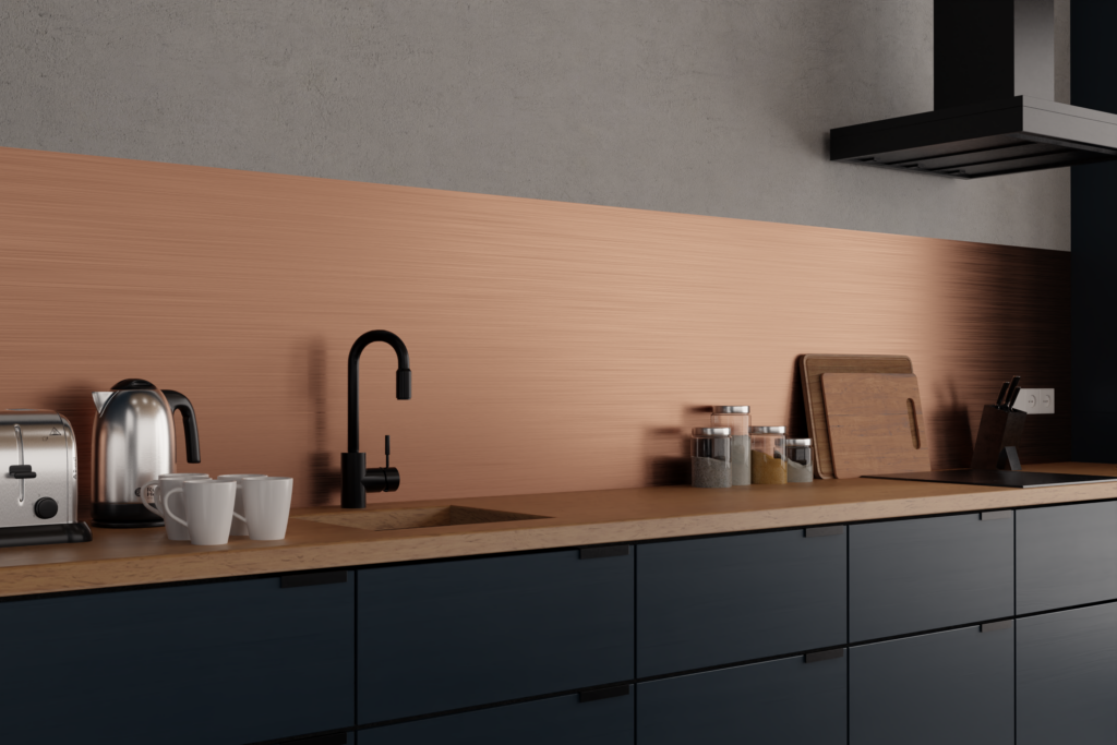 kitchen backsplashes from copper
