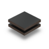 HPL texture sheet 6 mm black grey RAL 7021