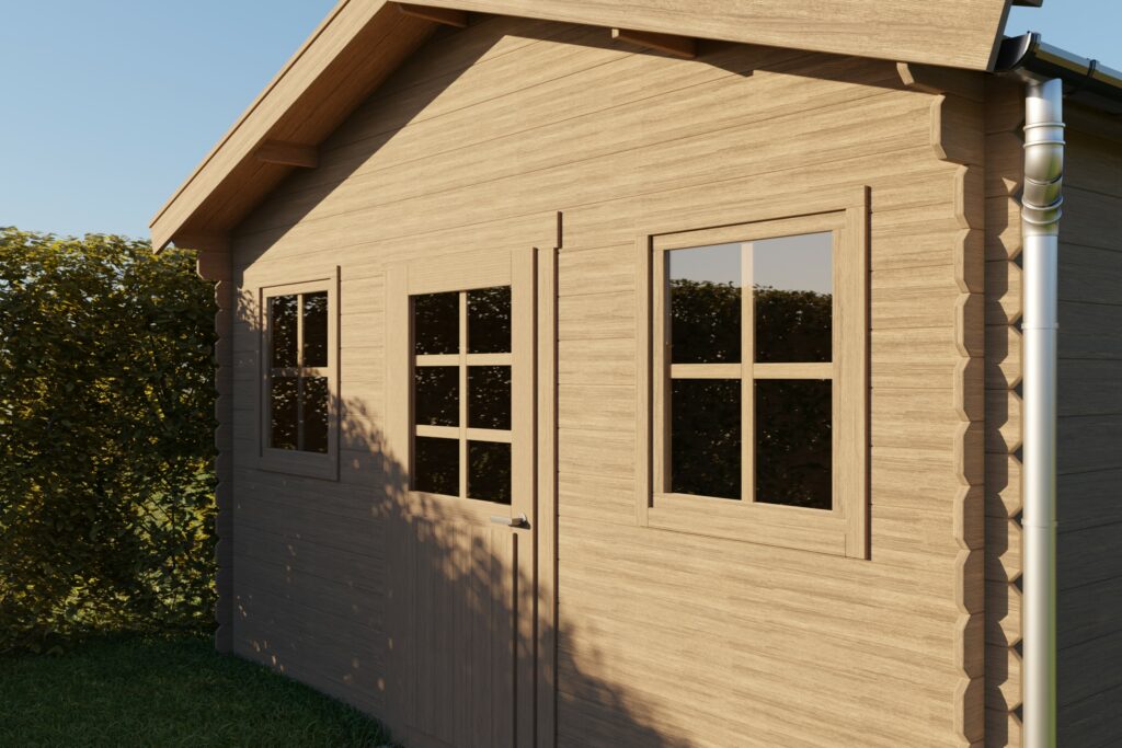 Perspex® shed window