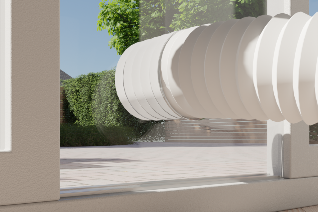 Door seals for mobile air conditioning