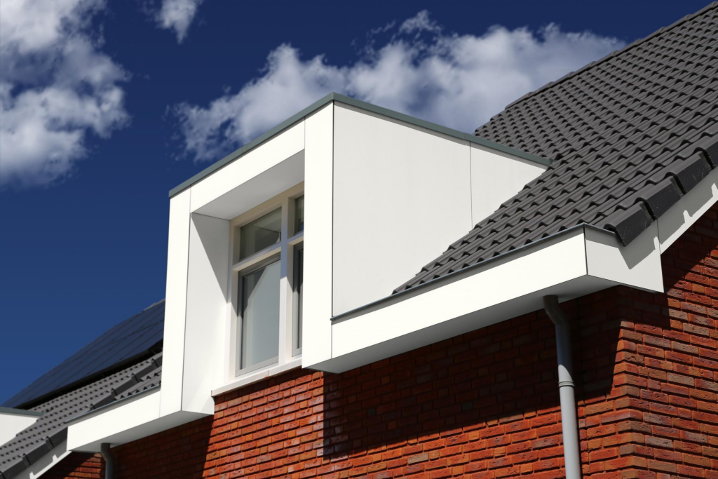 Facade panels HPL white
