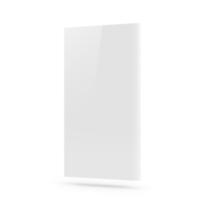 Acrylic Wall Panel Glossy Brilliant White 4 mm
